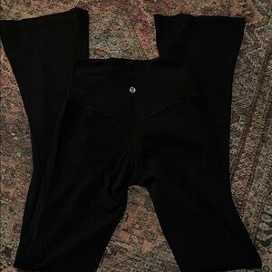Lululemon Athletica Black Flare Pants 0 New Rare Cut